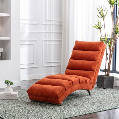  Modern Linen Chaise Lounger