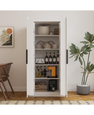 Streamdale Pantry Cabinet with Doors & Shelves