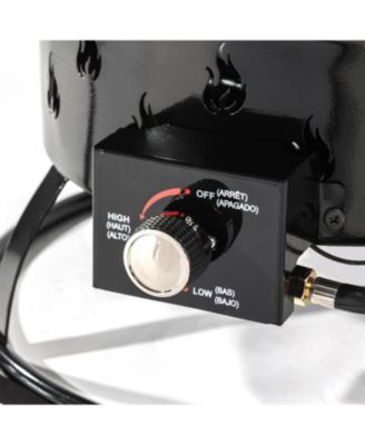 Streamdale Mini Fire Pit Portable Camping Stove with Lava Rocks