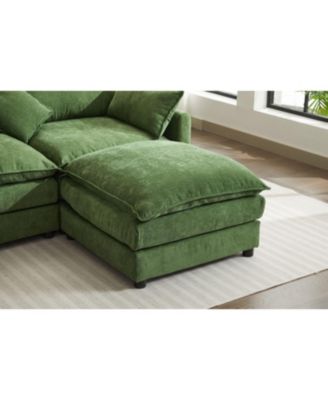 Streamdale Modular Sectional Sofa, 3-Seater Sofa, Modern L-Shaped Sofa for Living Room Bedroom Apartment,Green