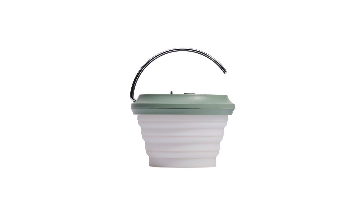 Camping Lantern, Solar, 200 Lumens - White