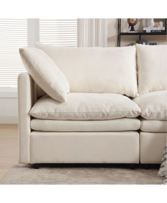 Streamdale 5-Seat U-Shaped Sectional Sofa with Sleeper and Chaise Lounge