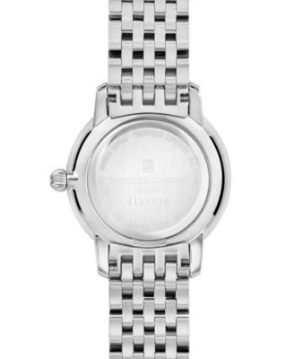 Women's Swiss Slimline Mini Stainless Steel Bracelet Watch 25mm