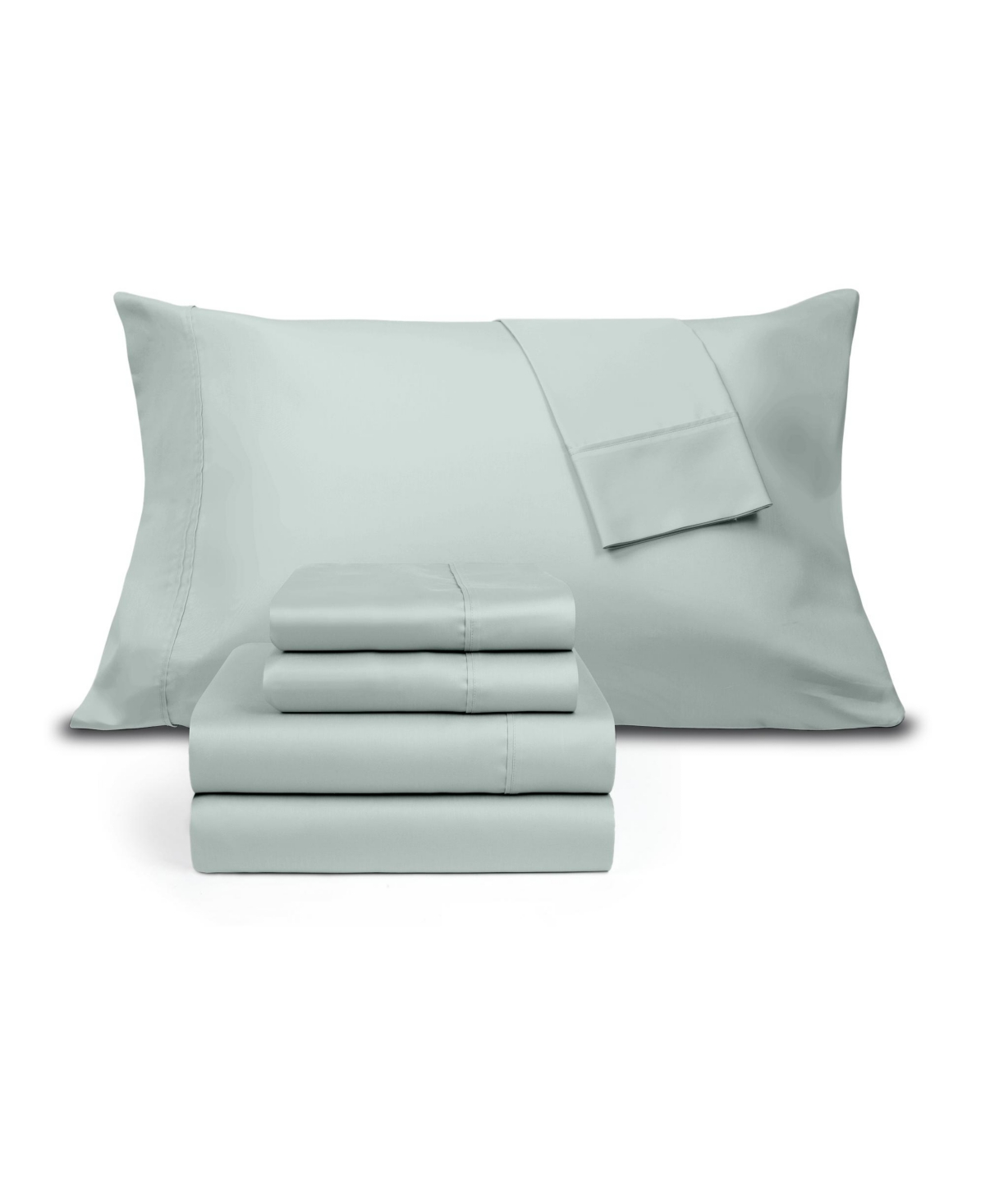 Aq Textiles Platinum Performance 1800 Thread Count 6pc Cotton Blend Sheet Set, Queen