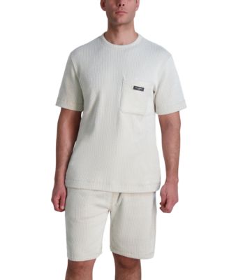 Men's Textured Oversized T-Shirt