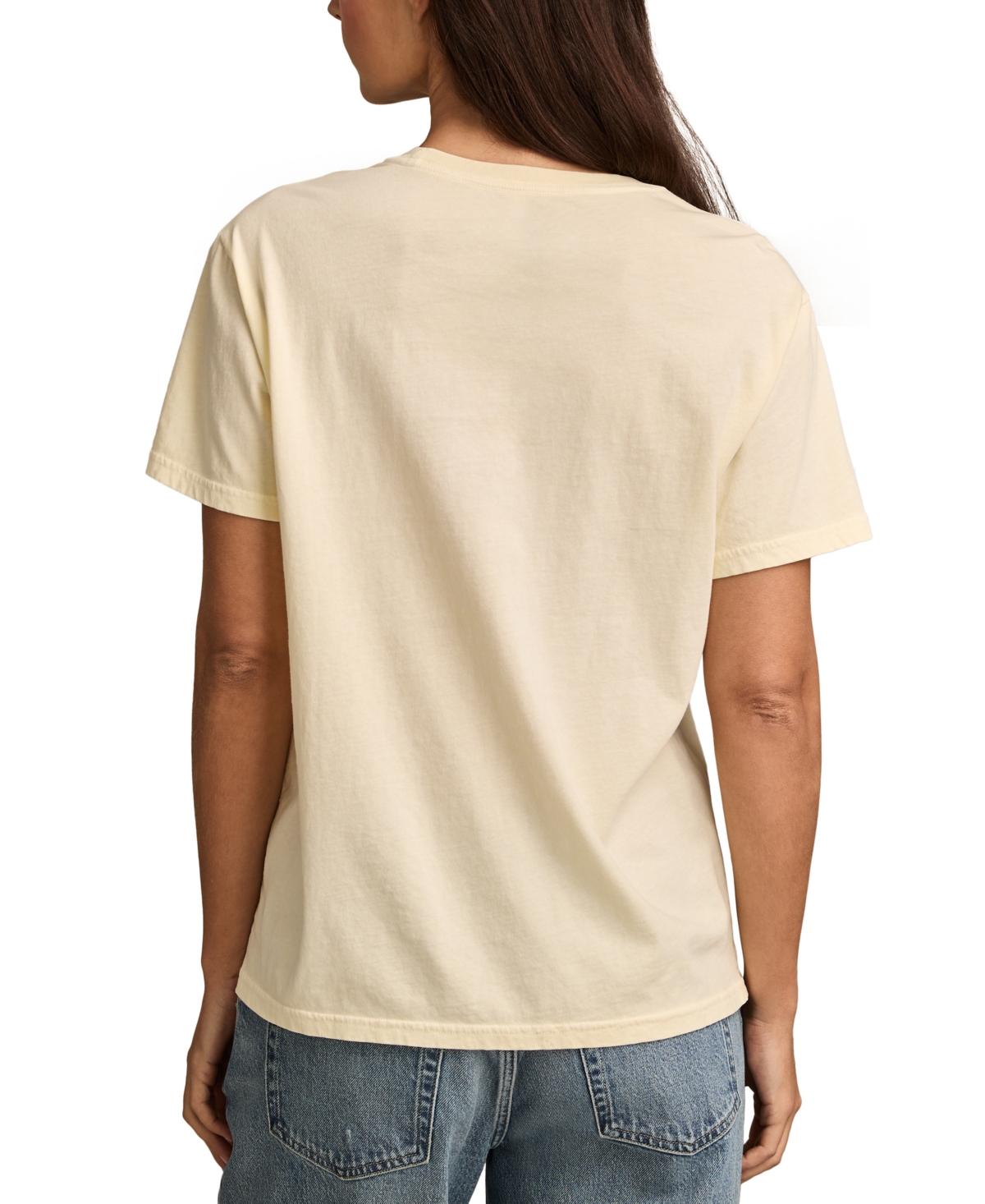 Lucky Brand Women's Cotton Have A Coke And Smile Graphic T-shirt