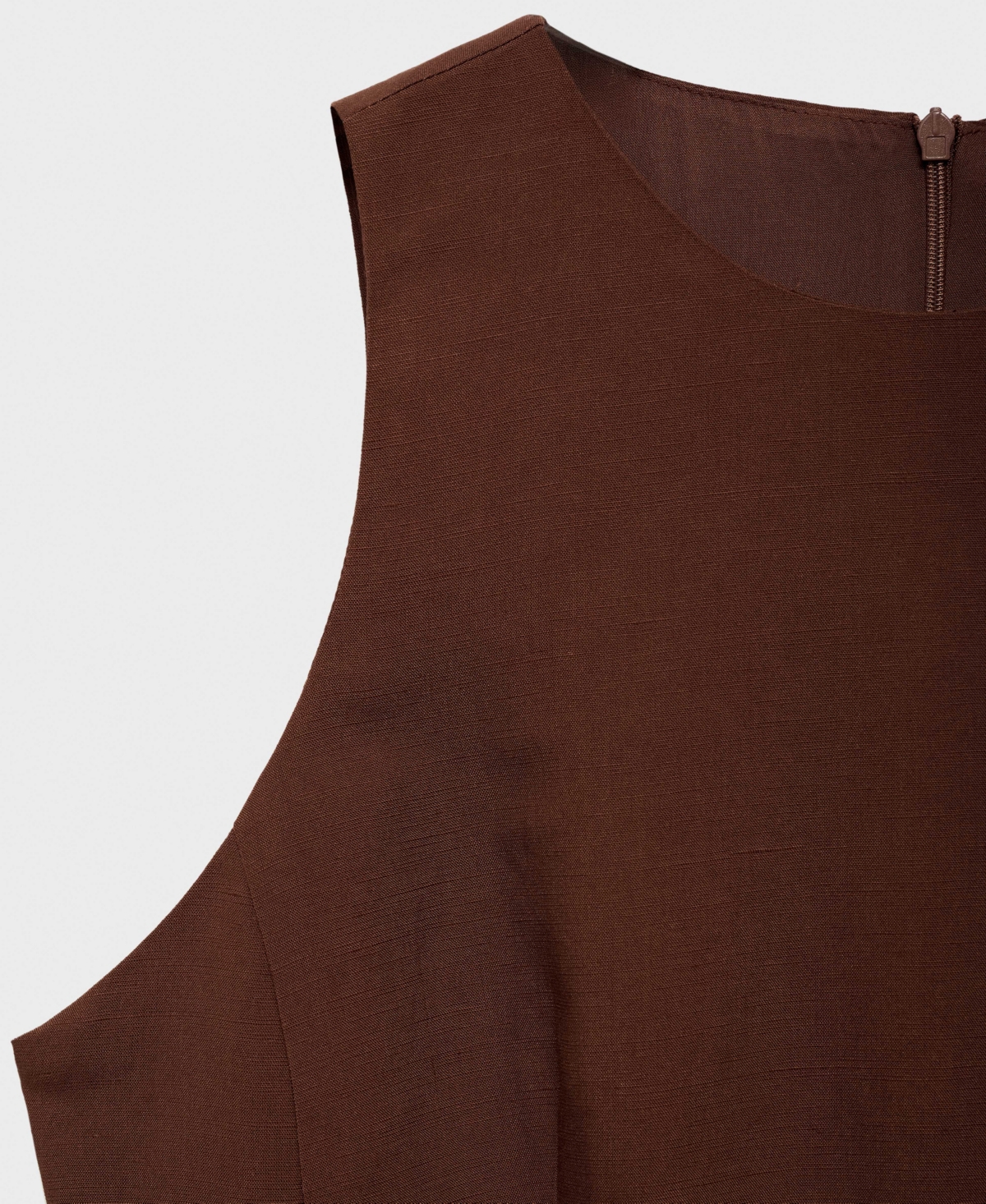 Mango Sleeveless Midi Dress
