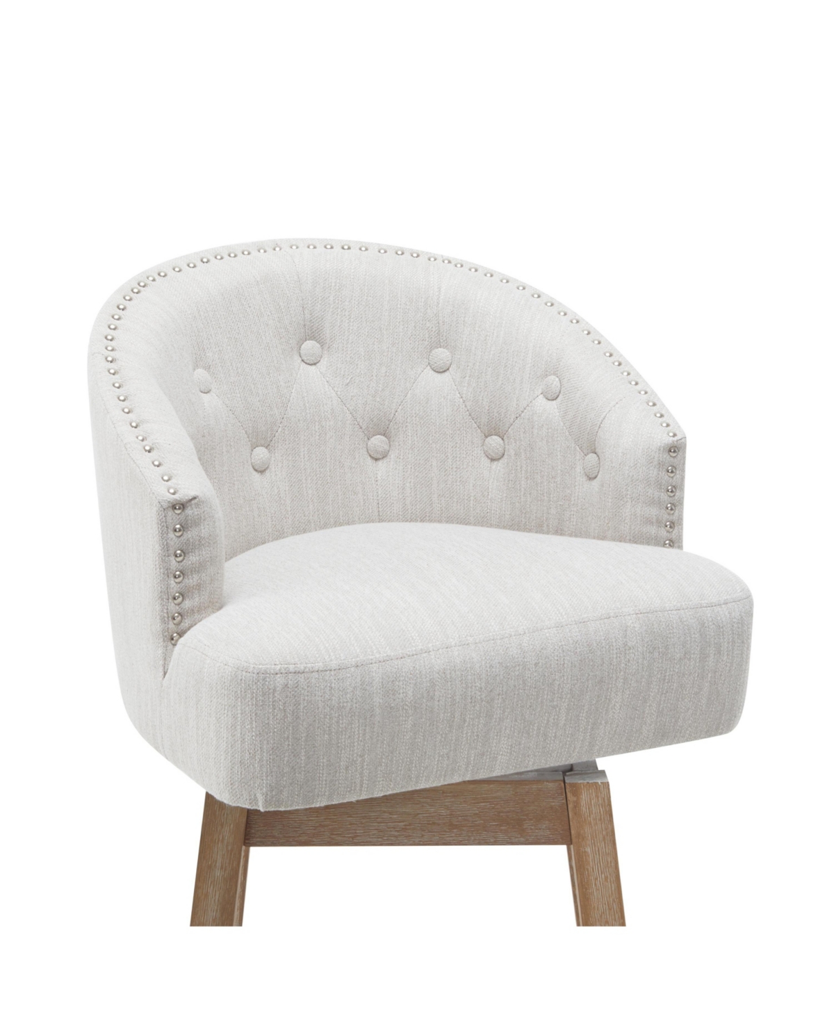 Streamdale Furniture Swivelling Counter Stools Set of 2, Counter Height with Backrest