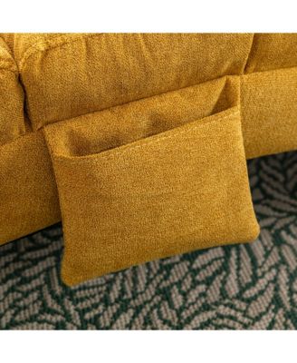  1 Pc.  Linen  Modern  Chaise Lounge Chair