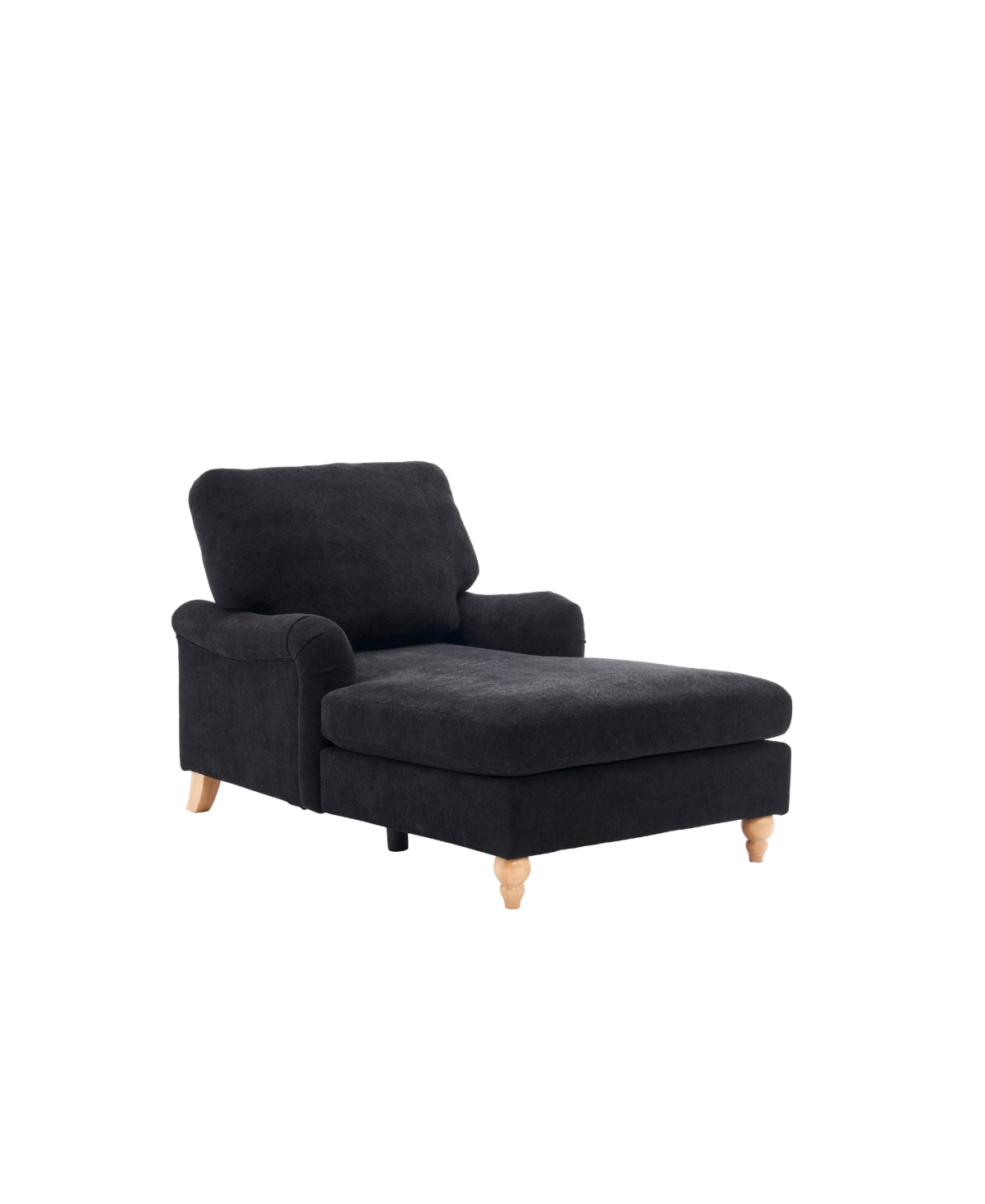 Streamdale Mid-Century Oversized Chaise Lounger Sofa