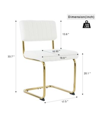 Streamdale Modern Light Luxury Dining Chair (Set of 4)