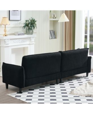 Streamdale 97" Teddy Velvet Sofa for Living & Office Spaces