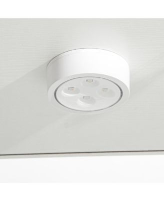 Streamdale White Tempered Glass Cabinet w/ Lights, Locks & Adjustable Feet