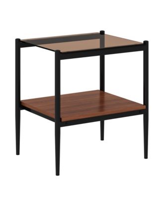 Streamdale Tempered Glass Coffee and End Table Set (3)