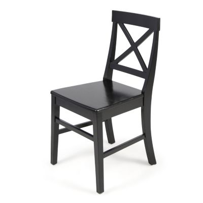 Streamdale Rustic Farmhouse Acacia Dining Chairs