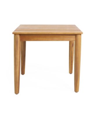 Streamdale Rustic Acacia Wood Outdoor Side Table
