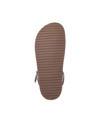 LILITH Women's Leather Footbed Sandals