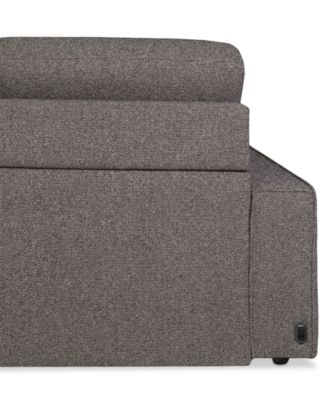 Frandlyn 3-Pc. Fabric Power Sliding Sofa, Exclusively at Macy's