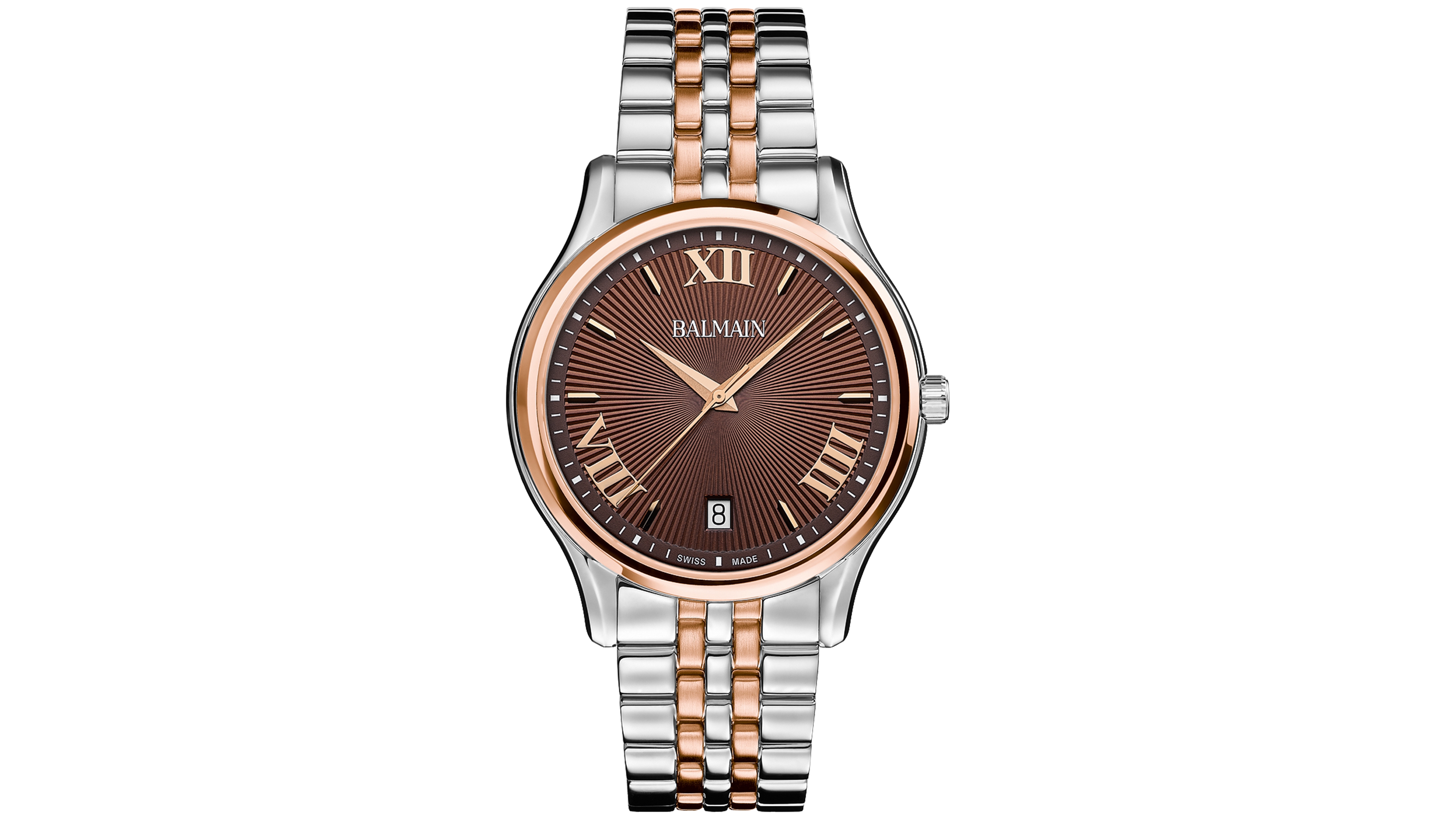 Balmain Men's Swiss Beleganza Two-Tone Stainless Steel Bracelet Watch 40mm