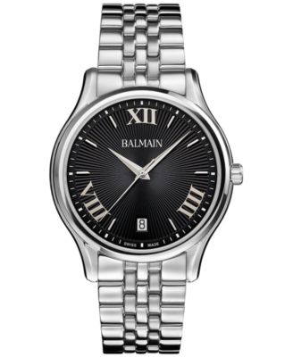 Balmain - Men's Swiss Beleganza Stainless Steel Bracelet Watch 40mm