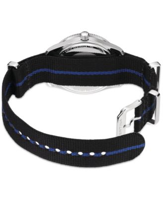 Men's Swiss DS Heritage Blue NATO Strap Watch 41mm