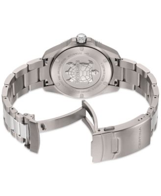 Men's Swiss DS Action Silver-Tone Titanium Bracelet Watch 40mm