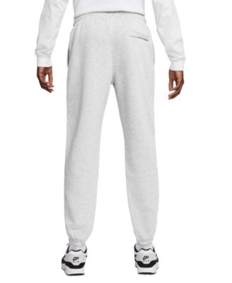 Men's Cuffed Brushed Fleece Logo Sweatpants
