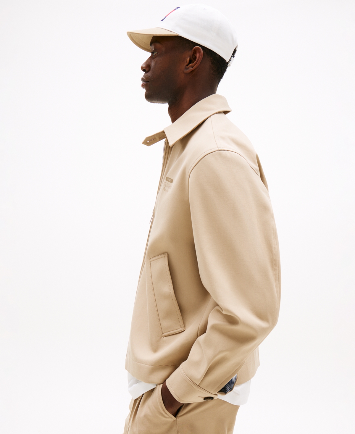 Tommy Hilfiger Apxgp Collection Ivy Jacket In Neutral