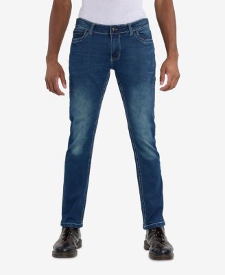 Men's Modern Fit Saddle Stitch Jeans