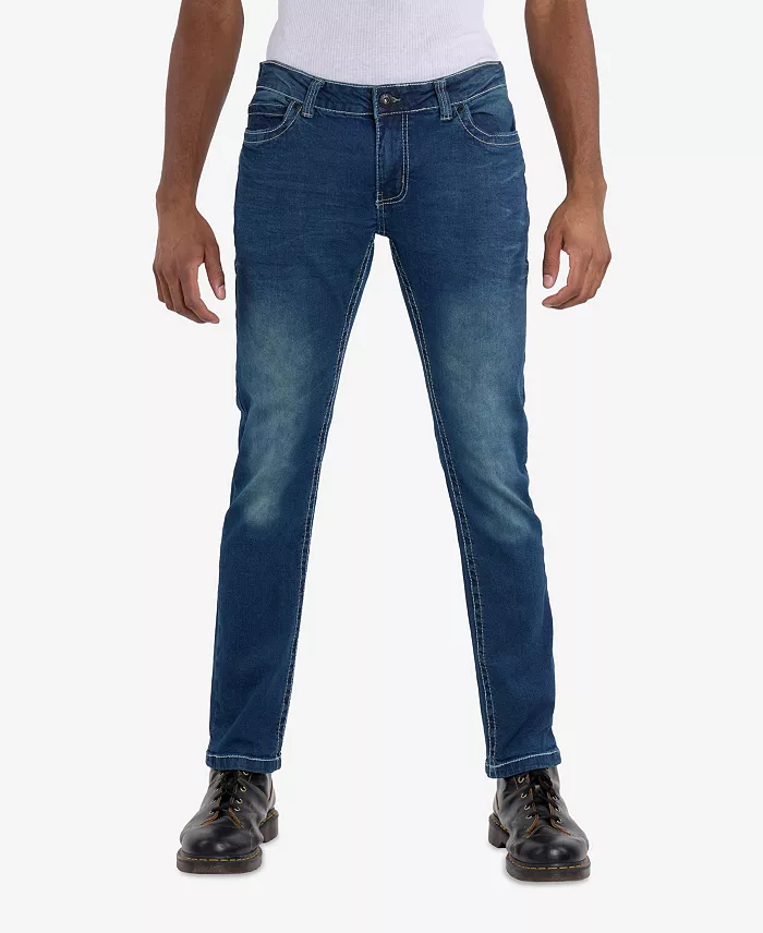 Men's Modern Fit Saddle Stitch Jeans