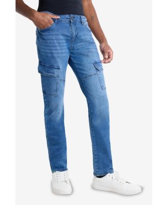 Men's Slim Fit Stretch Cargo Jeans