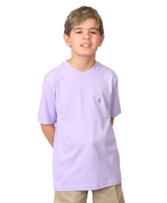 Boys Super Soft Heathered Melange T-Shirt