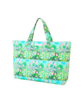 Floral Quilted Tote