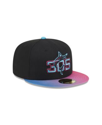 Men's Black Miami Marlins 2025 City Connect 59FIFTY Hat