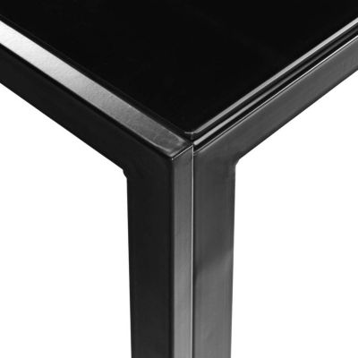 Streamdale Modern Glass Tabletop Dining Table for 4 - Durable & Elegant
