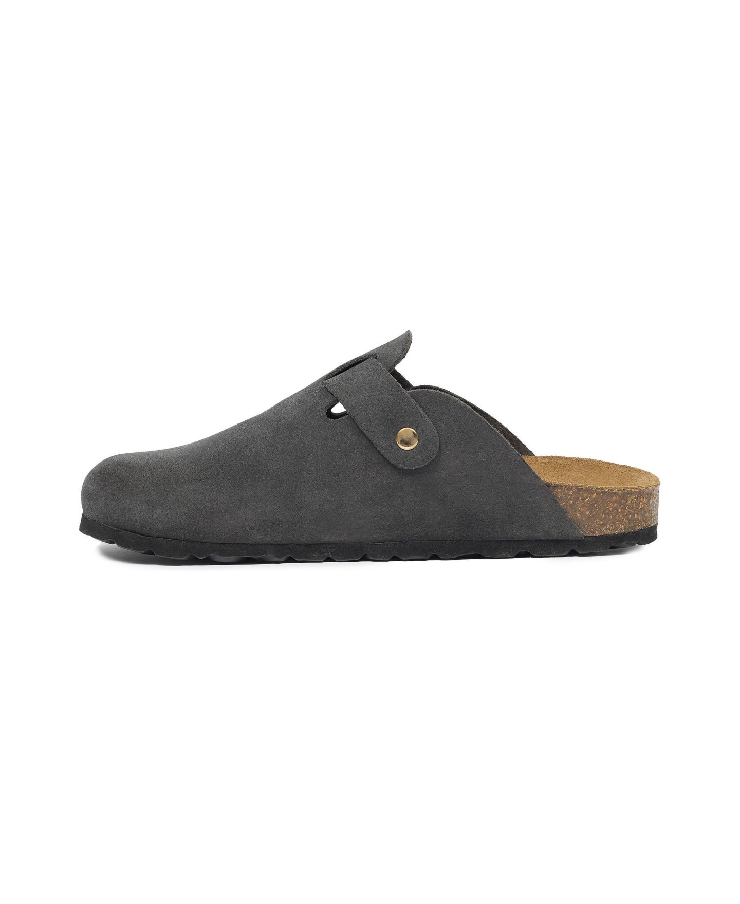 Женские сабо Celtic & Co. Clogs with a stud design, цвет: Угольный замшевый — фото 3