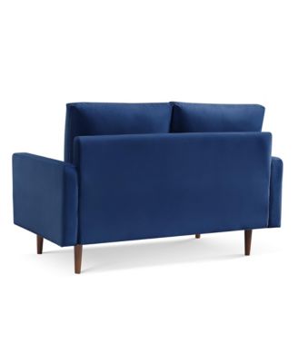 Plush Velvet Loveseat with Soft Upholstery for Comfortable Seating