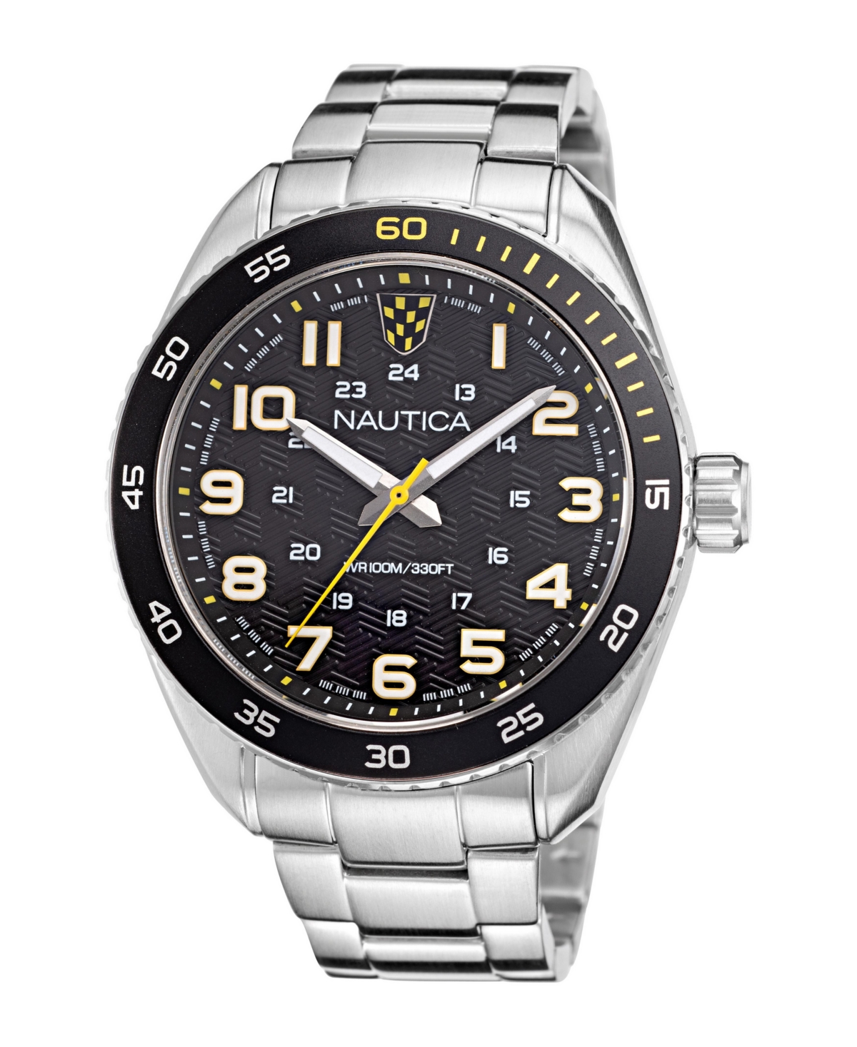 Men's Analog Silver-Tone Stainless Steel Watch Set, 46mm - Silver-Tone