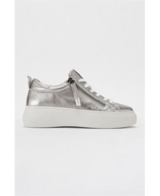 Allie Leather Zip Sneaker (Women)