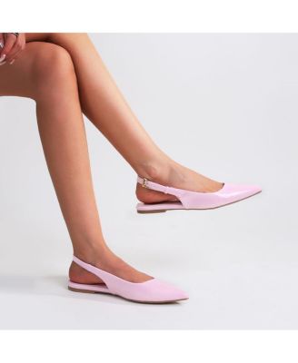 Caitriona Pointed Toe Slingback Flats