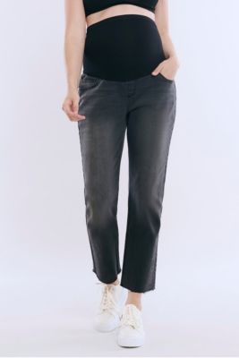 Women's Secret Fit Over the Belly Slim Straight Leg Jeans - Motherhood Maternity