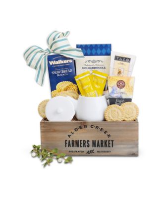 Alder Creek Gift Baskets Tea Tray 9 Piece Gift Basket - Macy's