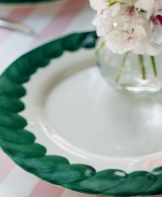 Lisbon Brushstroke Round Platter