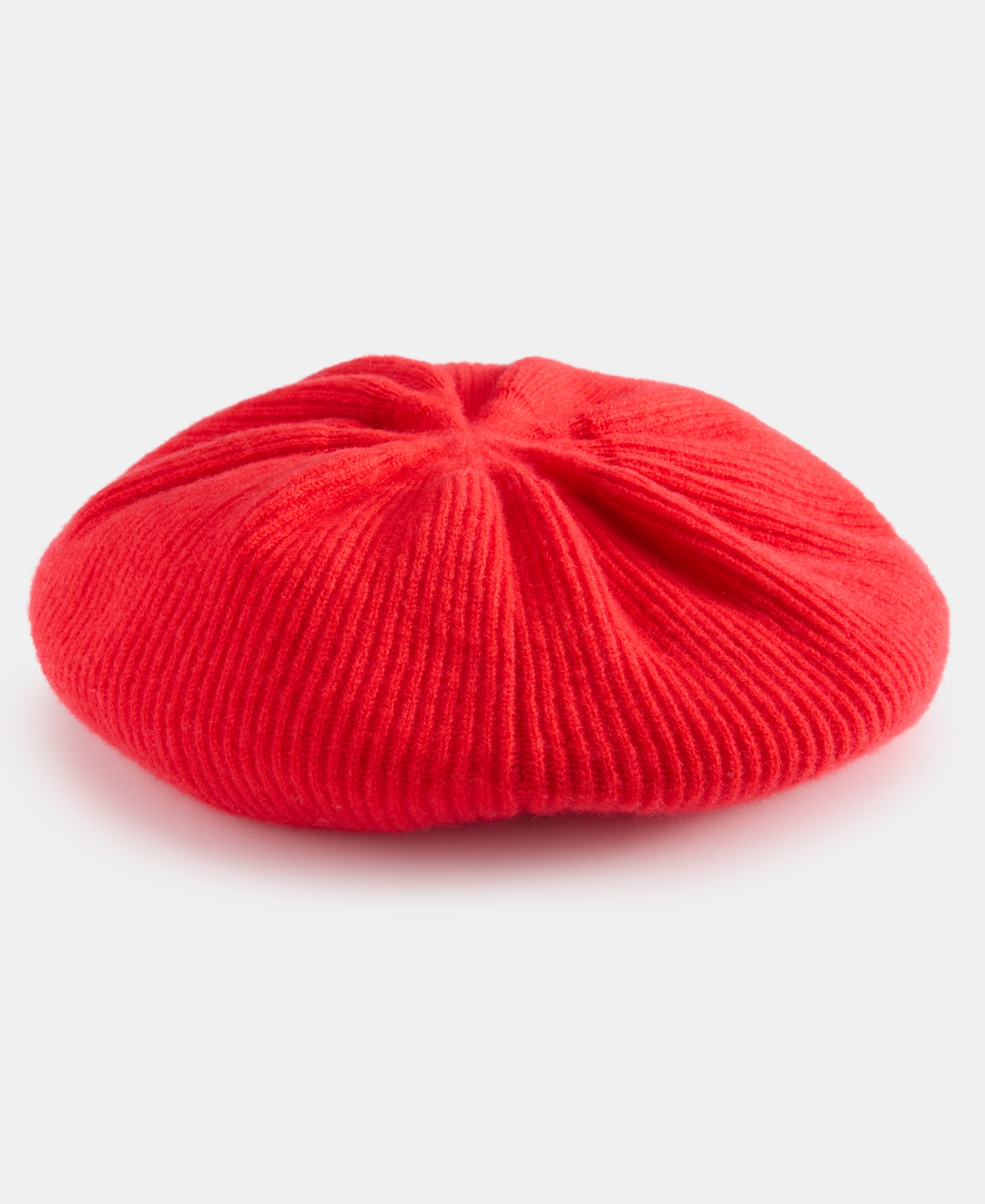 Charter Club Cashmere Knit Beret, Created For Macy's In Red