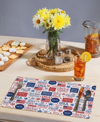 Home of the Brave Premier Fabric Placemats, Set of 4