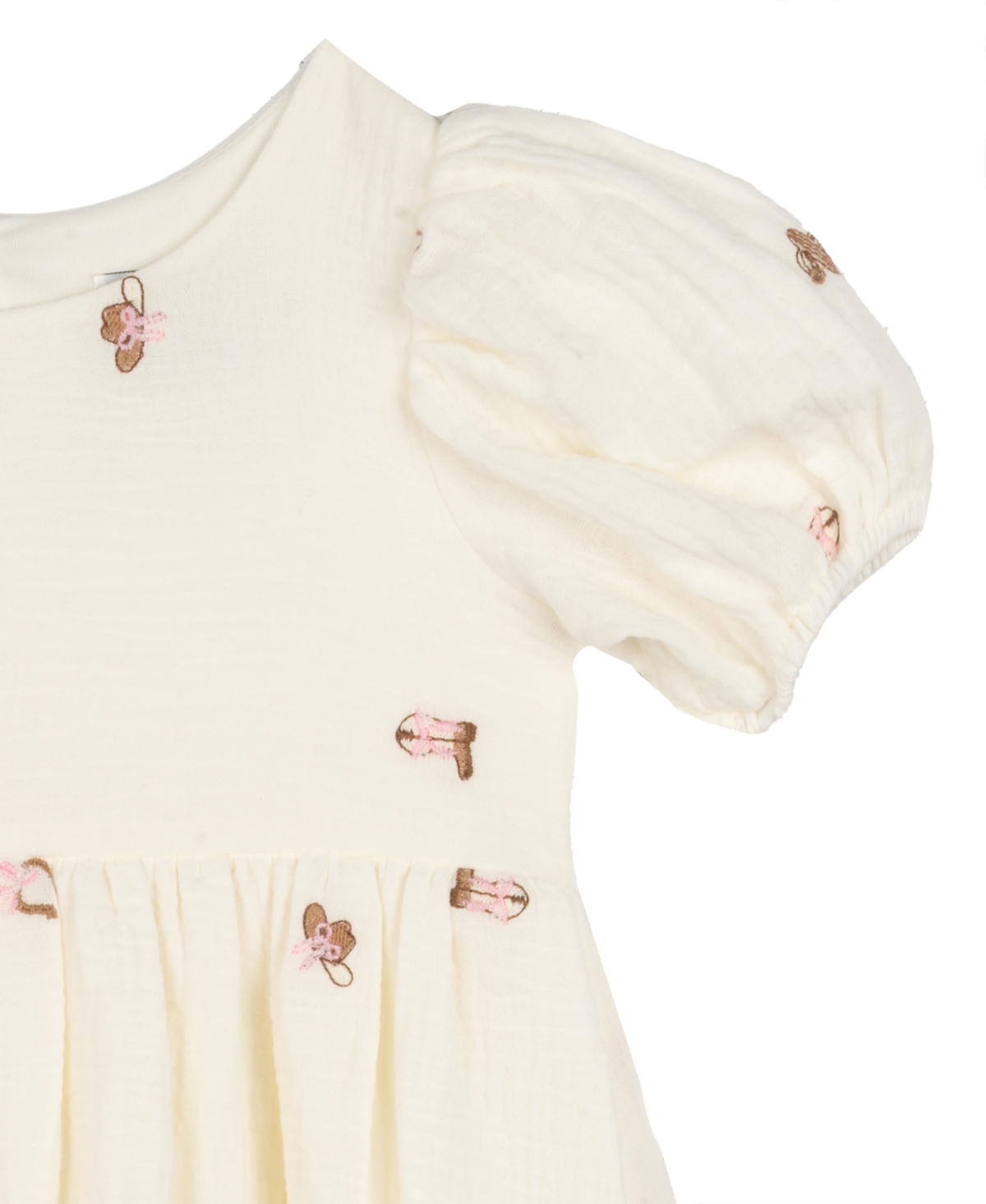 Sparkle & Shine Toddler And Little Girls 2-piece Fringe Purse And Embroidered Dress