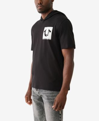 Men's Short Sleeve Hooded T-Shirt