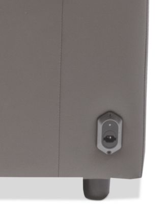 Thandler 3-Pc. Leather Sofa with 2 Power Recliners and 1 Storage Console, Exclusively at Macy's