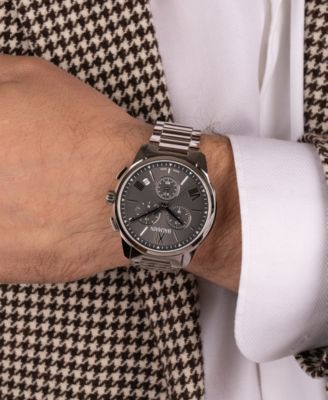 Men's Swiss Chronograph Madrigal Stainless Steel Bracelet Watch 42mm