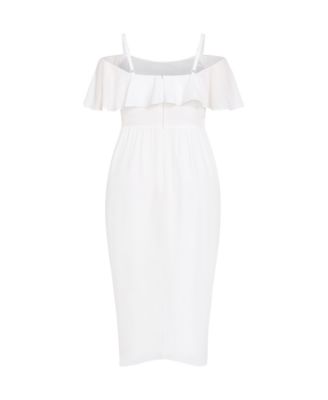 Women's Flirtation Drape Midi Dress